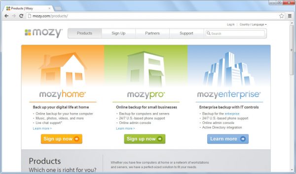 Mozy Plans | Home, Pro and Enterprise Mozy Plans | Home, Pro and Enterprise