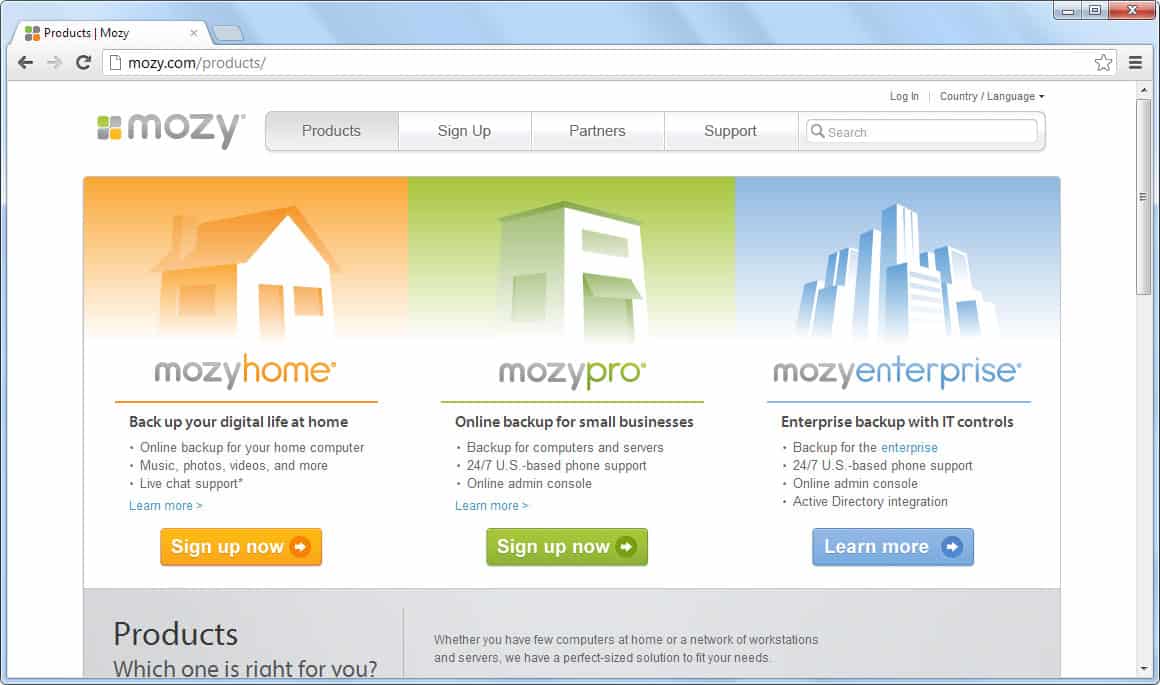mozyhome vs mozypro
