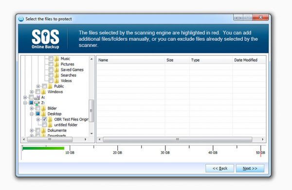 Use SOS Online Backup to backup your files manually Use SOS Online Backup to backup your files manually