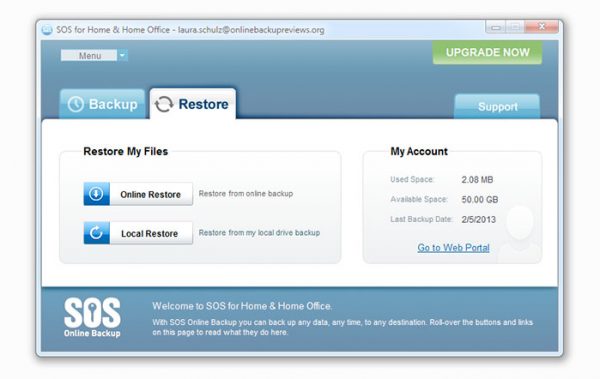 Switch to the restore tab to start getting your files back Switch to the restore tab to start getting your files back
