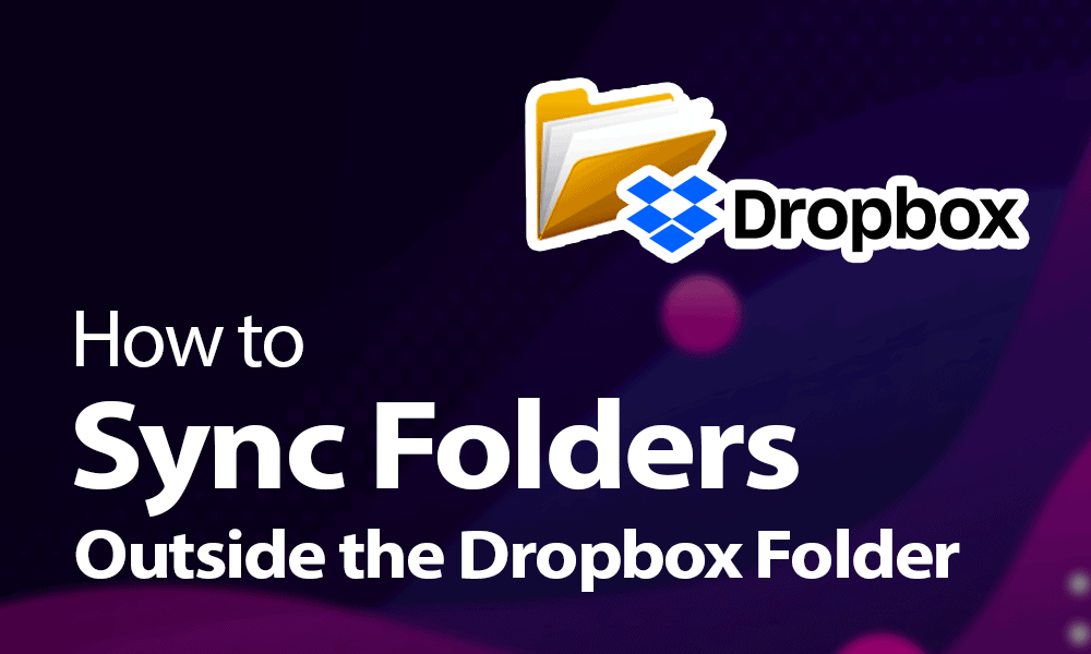 how to sync folders outside the dropbox folder