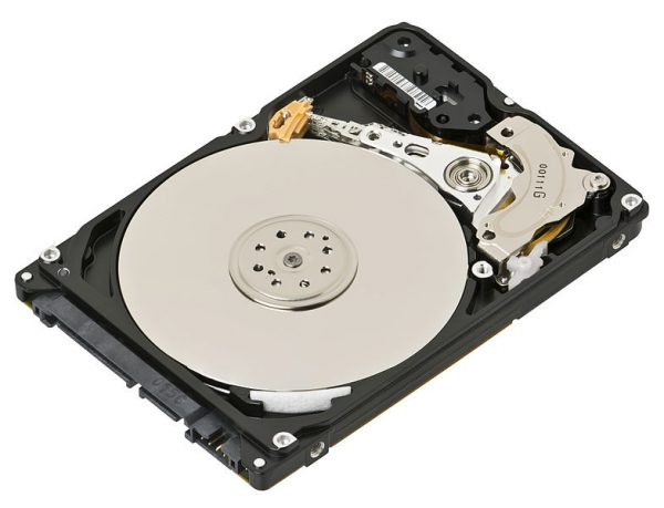 A modern laptop hard drive