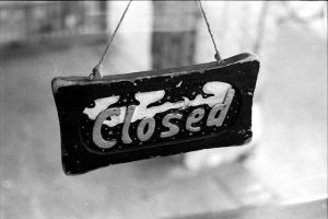 Closed Sign