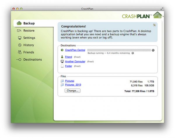 Crashplan