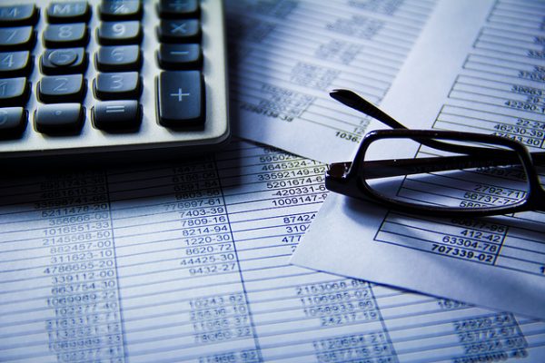 Numbers And Finance numbers, calculators, glasses and reports