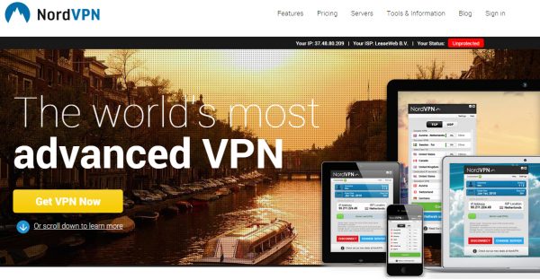 NordVPN NordVPN Homepage
