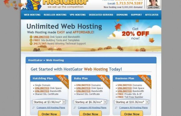 Hostgator Plans & Pricing Hostgator Plans & Pricing