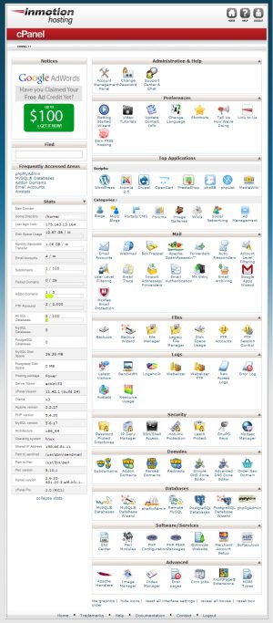 inmotion-cpanel
