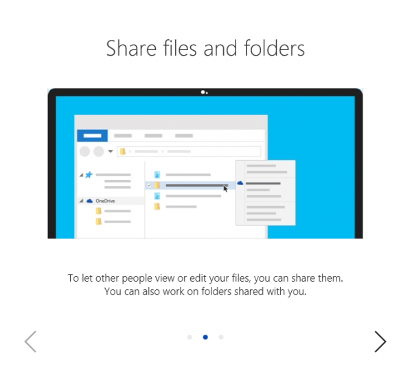 Sharing files on OneDrive