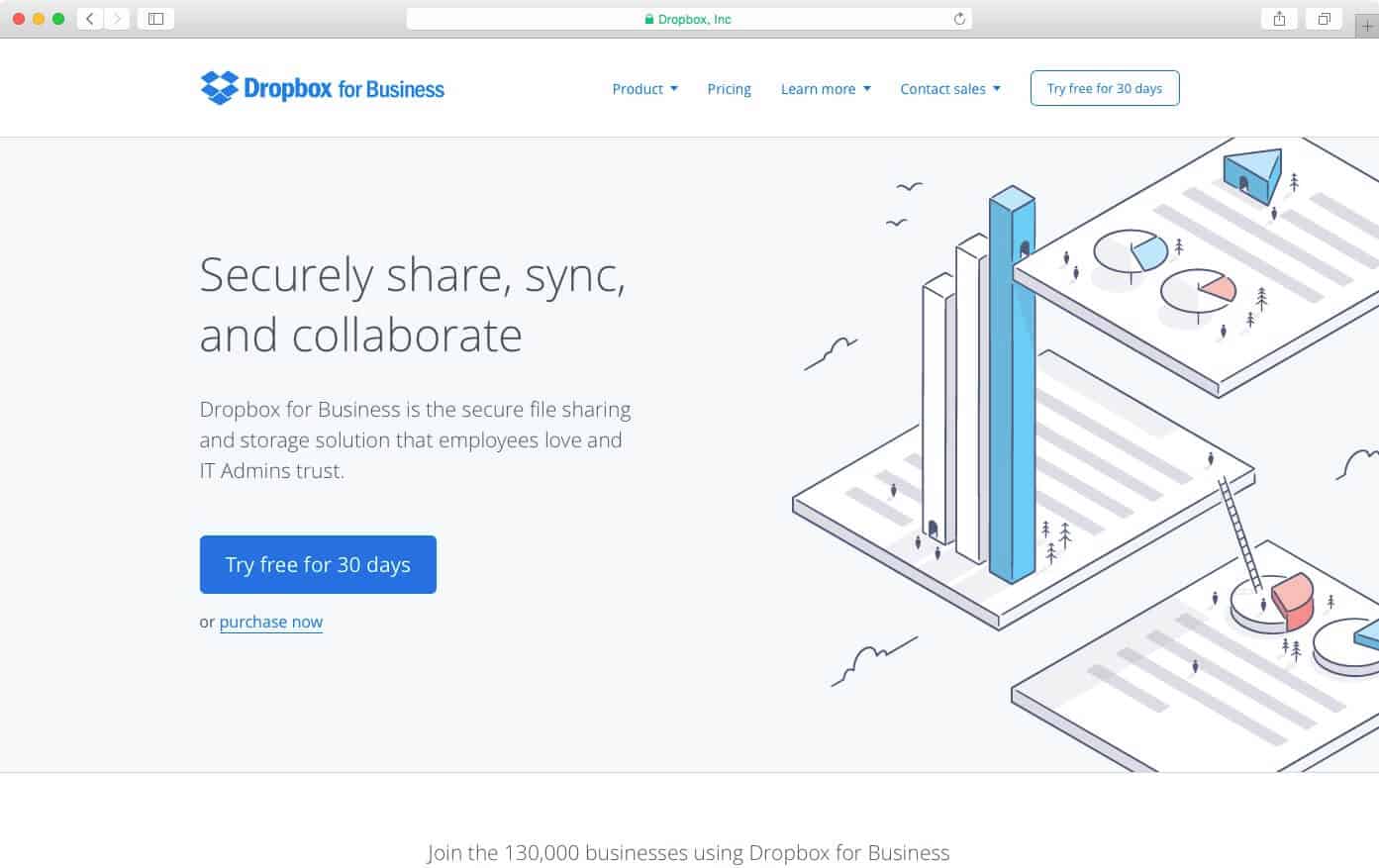 dropbox business unlimited storage