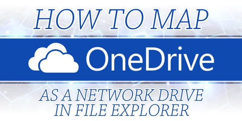 map onedrive as network drive How To Map Onedrive As A Network Drive In File Explorer