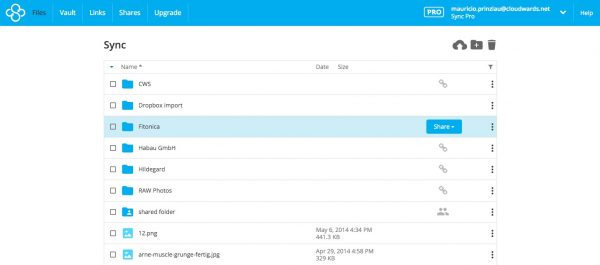 Sync.com Review – Web Panel Sync.com Review – Web Panel