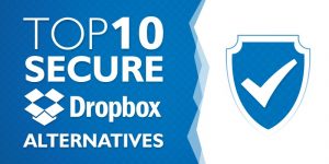 send file secure through dropbox