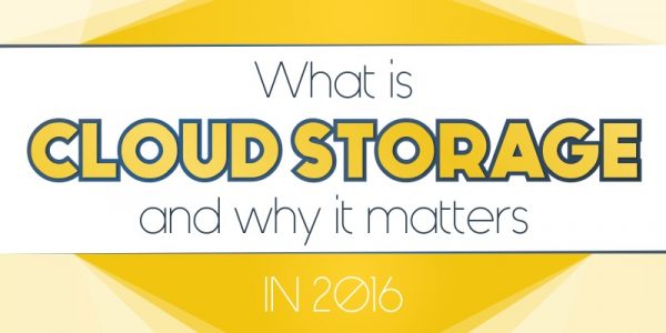 what is cloud storage and why it matters in 2016