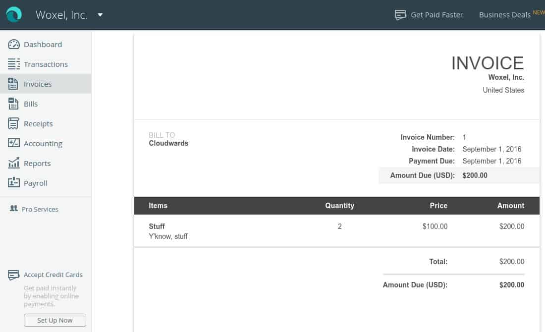 wave invoicing and accounting demo wave invoicing and accounting demo