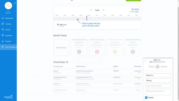 freshbookstimer
