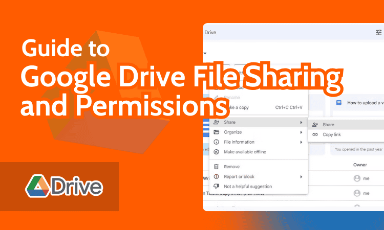 Google Drive File Sharing and Permissions