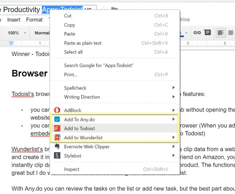 wunderlist repeating tasks