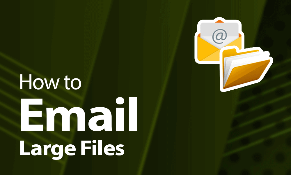 How to email large files