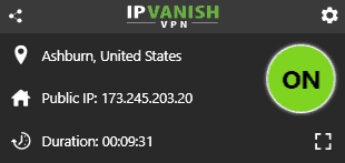 IPVanish Simple Mode