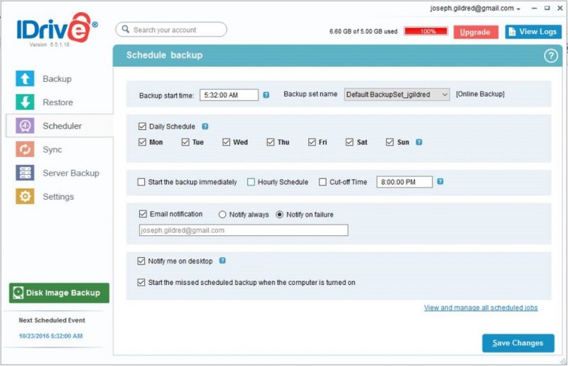 IDrive.Scheduler