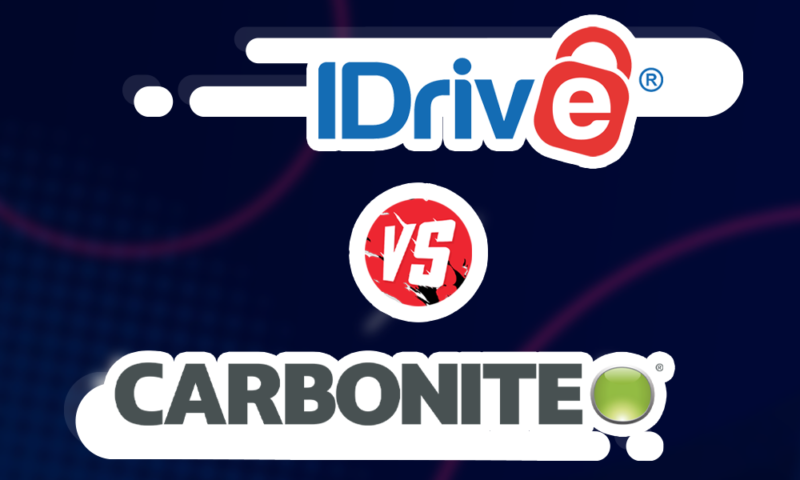 iDrive VS Carbonite