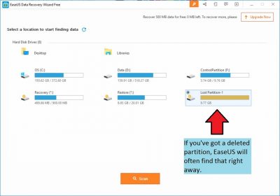 easeus data recovery wizard professional 12.0