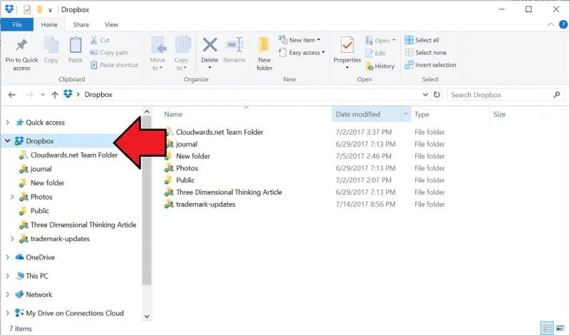 Dropbox.SyncFolder