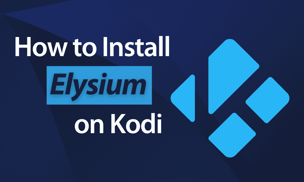 96 (How to Install Elysium on Kodi)