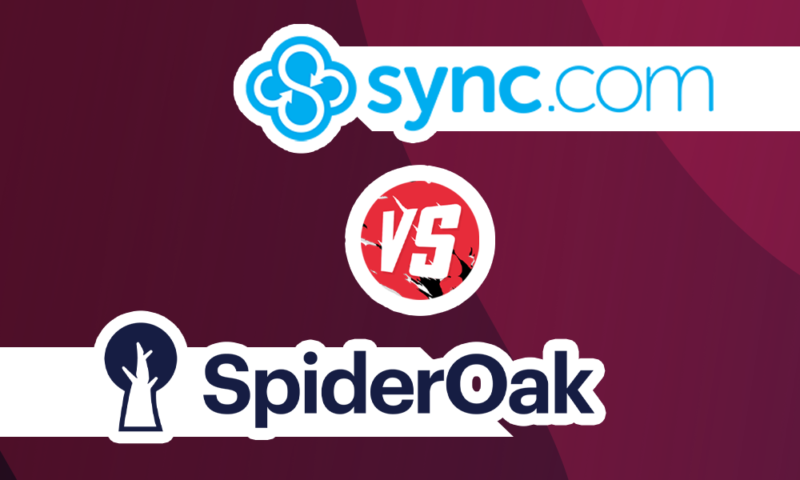 Sync.com VS SpiderOak