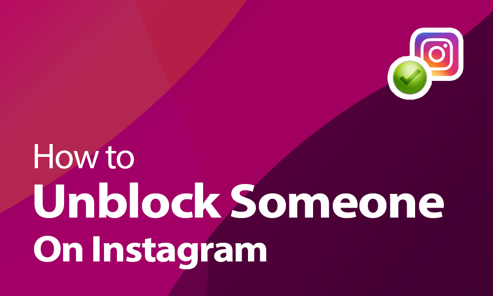 Come sbloccare qualcuno su Instagram