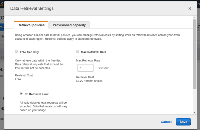 Mac client for amazon glacier