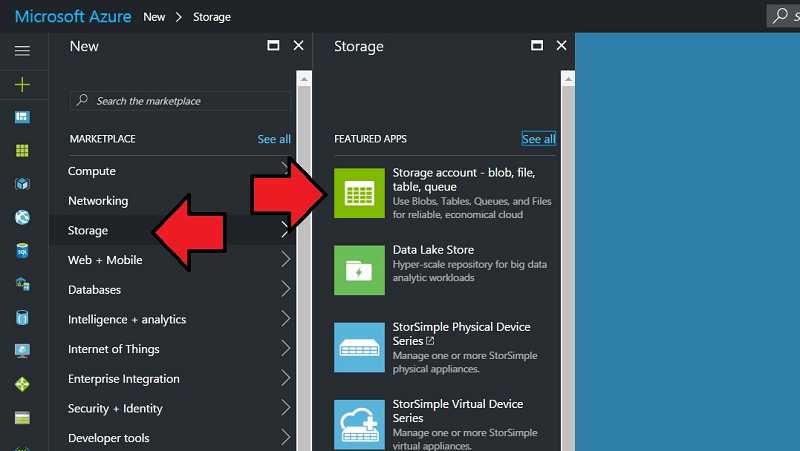 Azure.CreateStorage1