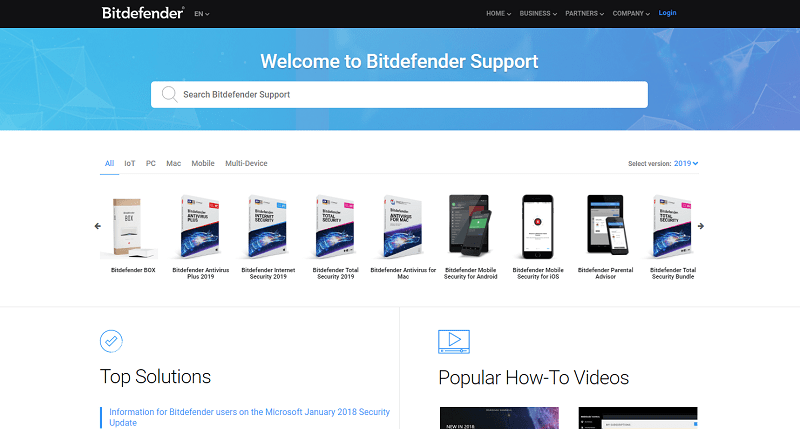 Bitdefender-Knowledgebase
