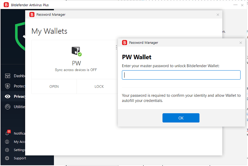 Bitdefender-Wallet