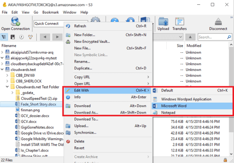 cyberduck s3 connection cyberduck s3 connection