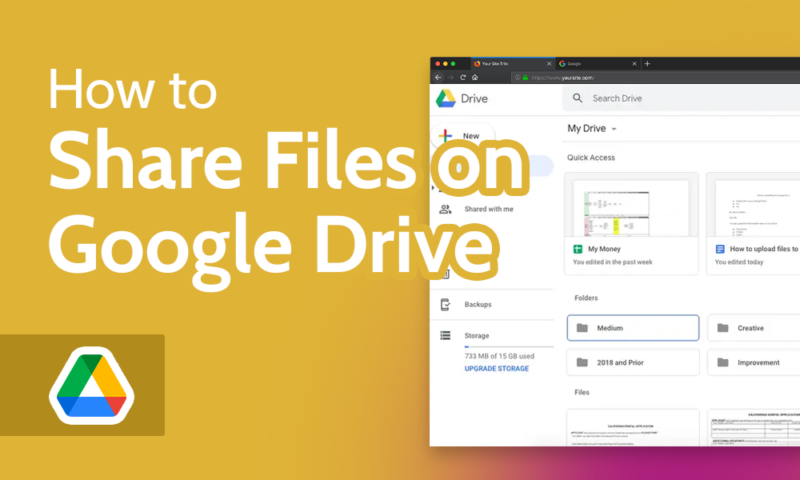 How To Share Files On Google Drive In 2025