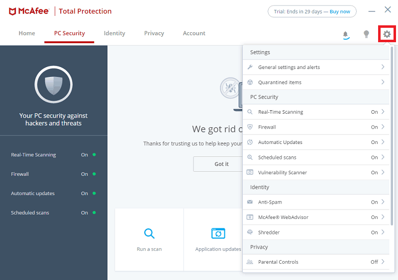 McAfee-Total-Protection-Settings