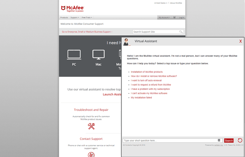 McAfee-Virtual-Assistant