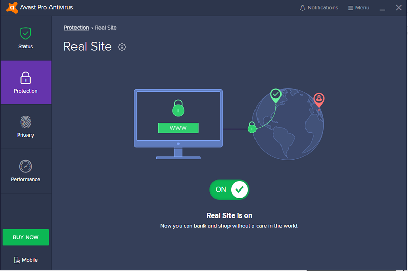 Avast Pro Real Site