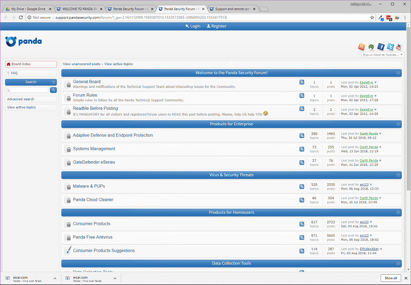 Panda Security forum