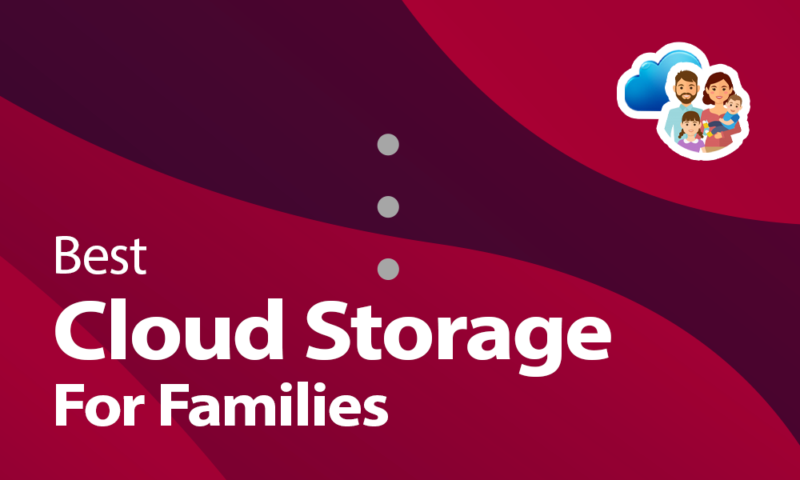 Best cloud storage for families