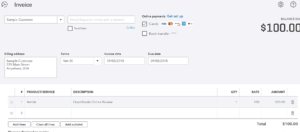 Completed Invoice Completed-Invoice