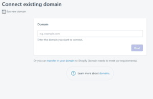 Shopify-Connect-Existing-Domain Shopify-Connect-Existing-Domain