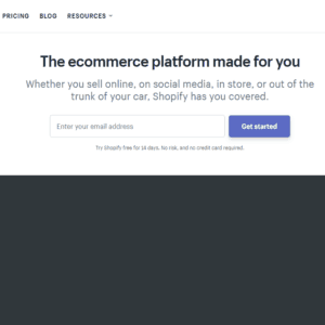 Shopify-Homepage Shopify-Homepage