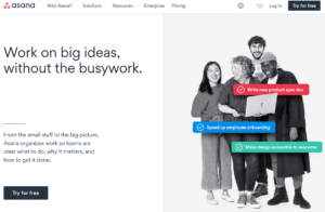 Asana homepage 2020 Asana-homepage-2020