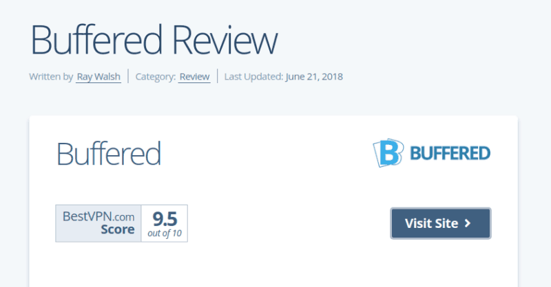 BestVPN and Buffered