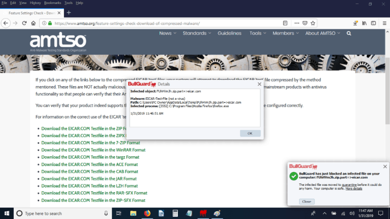 BullGuard-09-stopped-infected-zip-file-download