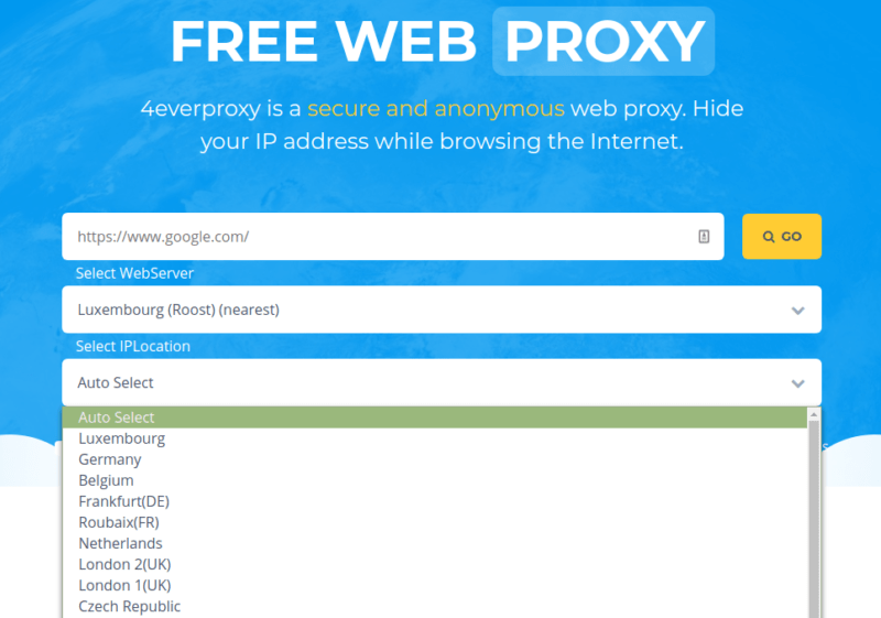 4everproxy-proxy
