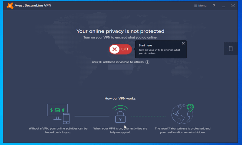 Avast-SecureLineVPN-Client-Disconnected